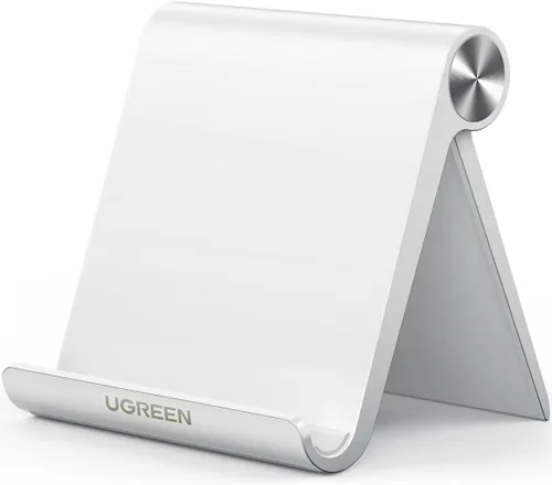 Vista 10 de UGREEN Soporte de teléfono celular para escritorio ajustable compatible con iPhone 13 12 Pro Max 11 SE XS XR 8 Plus 6 7 Galaxy Note20 S20 S10 S9 S8