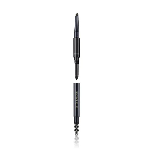 Vista 9 de Estée Lauder The Brow Multi-Tasker 3-in-1 Tool Eyebrow Pencil, Powder and Brush