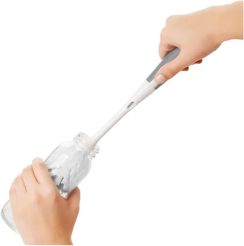 Vista 5 de OXO Tot - Juego de limpieza para botellas y tazas, color gris