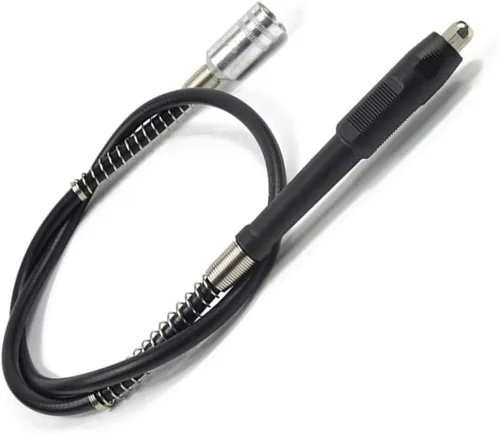 Vista 9 de DOITOOL Cable de extensión de eje flexible 360 ° Bend Drill Bit Holder para taladro de mano máquina herramienta de grabado