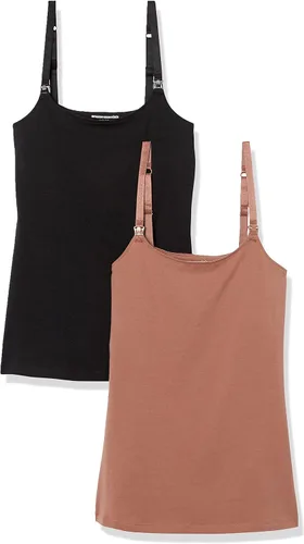 Vista 7 de Tienda Essentials Women's Maternity Nursing Friendly Camisole, Pack of 2