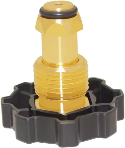Vista 2 de Adaptador de montaje de gas de tanque de propano POL de nariz suave