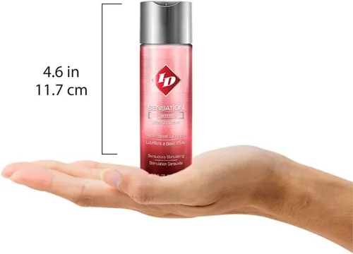 Vista 4 de ID Lubricants Sensation - Calentamiento personal, a base de agua, rojo
