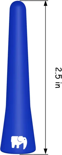 Vista 2 de ONE250 Antena de núcleo de cobre corto de 2.5 pulgadas, compatible con Nissan - Frontier (1998-2021), Titan (2004-2023), Rogue (2008-2021)