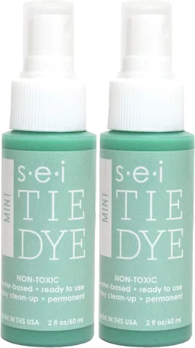 Vista 44 de S.E.I. Botella de Spray de Tie Dye del 4 de Julio: 2oz. Spray de Tinte para Tela No Tóxico, Tinte Permanente para Ropa DIY, Un Paso, Suministros