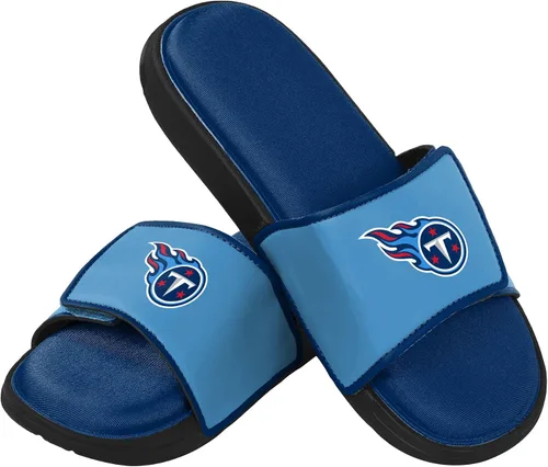 Vista 28 de FOCO mens NFL Team Logo Sport Shower Foam Slide Flip Flop Sandals
