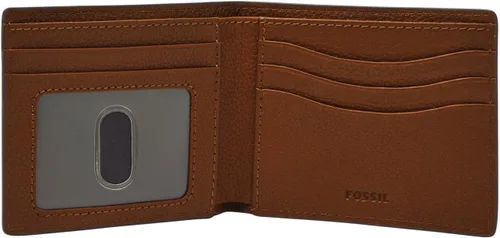 Vista 17 de Fossil Cartera Anderson de piel delgada y minimalista con bolsillo frontal plegable para hombre