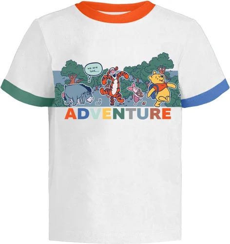 Vista 3 de Winnie The Pooh Graphic - Camiseta (juegos) Tigger Eeyore Piglet Rabbit Roo Kanga Owl Lumpy Kessie Ropa para bebéniños pequeños