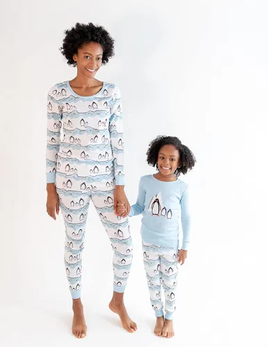 Vista 2 de Leveret - Conjunto de pijama a rayas de 2 piezas, 100 % algodón, para niños pequeños y niños hasta 14 años
