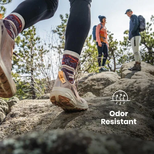 Vista 5 de Smartwool Calcetines Run Zero Cushion Mid Crew para hombre