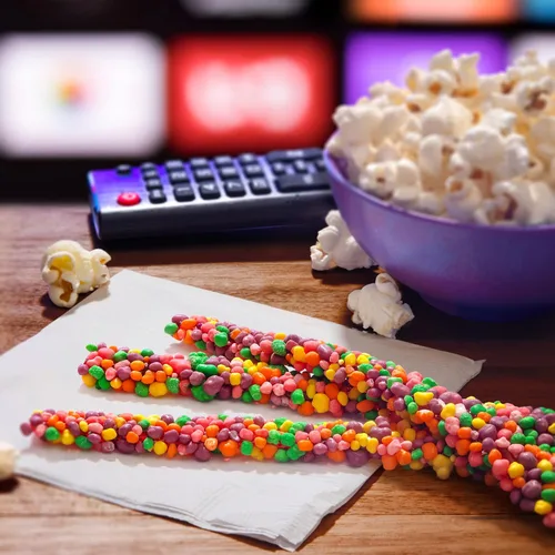 Vista 8 de Nerds Rope Candy, arco iris, 0.92 onzas (paquete de 24)