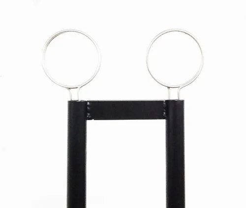 Vista 5 de FixtureDisplays Estante de exhibición de sombreros de 12 niveles 12.5 "de ancho x 75" de alto x 14.5" de profundidad 18165-NEGRO-NEW-NPF