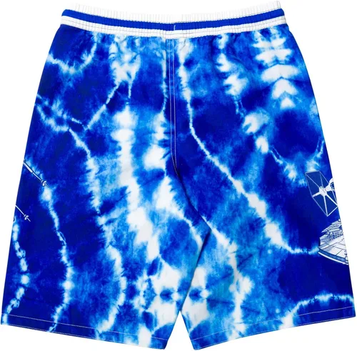 Vista 3 de STAR WARS X-Wing TIE Fighter Millennium Falcon Swim Trunks Little Kid to Big Kid