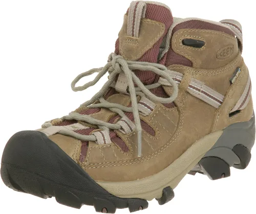 Vista 4 de KEEN Targhee 2 Mid - Botas de senderismo impermeables de altura media para mujer