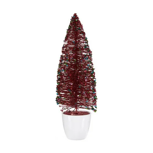 Vista 2 de Árbol de Navidad Krist+ Azul Rojo Dorado Plástico 10 x 33 x 10 cm