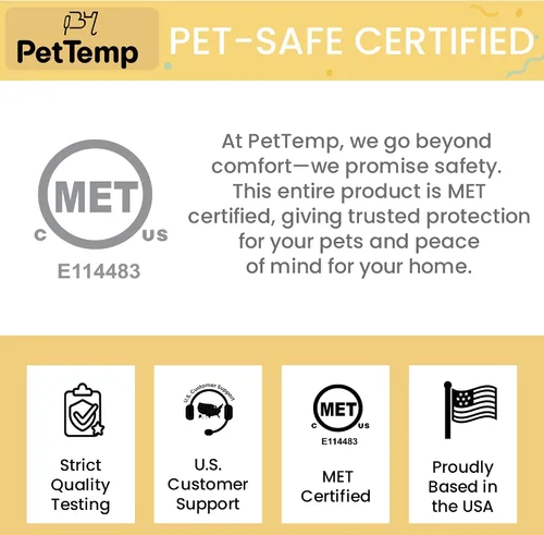 Vista 8 de Almohadilla térmica para mascotas para gatos y perros, interior y exterior, impermeable, con calefacción, cama para perros, cable resistente a