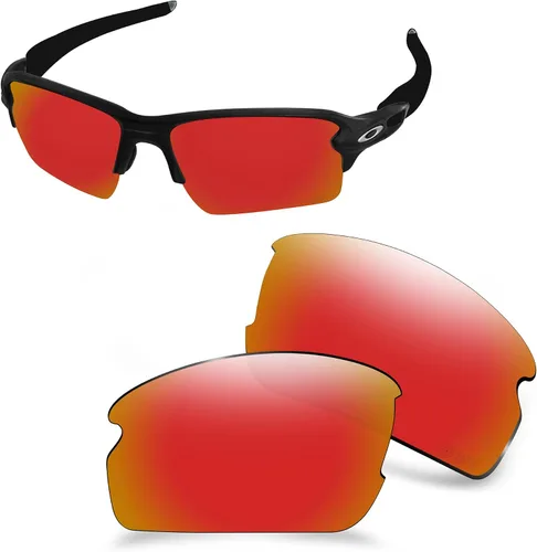 Vista 6 de ANSI Z87.1 Replacement Lenses for Oakley Flak 2.0 XL OO9188 Sungalss Azul Capri