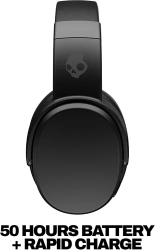 Vista 4 de Skullcandy Crusher - Auriculares inalámbricos Bluetooth con graves multisensibles, aislamiento de ruido, ajuste sobre la oreja, hasta 50 horas