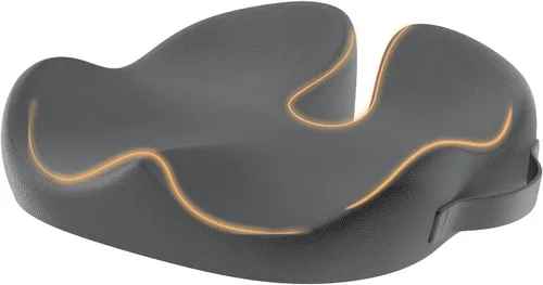 Vista 13 de ProtoArc Cojín de Asiento, Cojín de Silla de Oficina para Ciática, Cojín de Cóccix, Cojín Ergonómico de Espuma Viscoelástica para Automóvil, Hogar