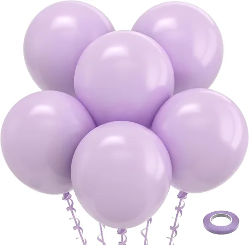 Vista 130 de Bezente Paquete de 150 globos de látex mate color burdeos de 5 pulgadas rojo (07-Red-G42)