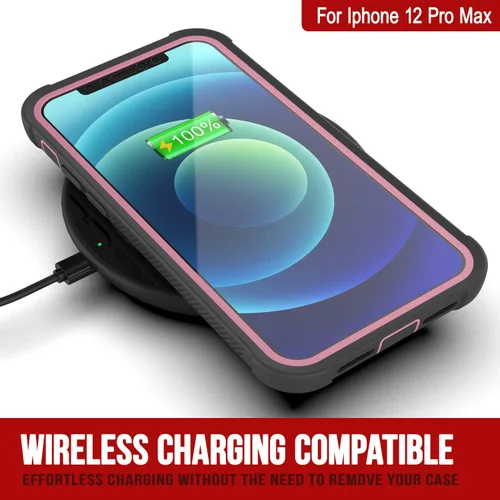 Vista 2 de [Usado] PunkCase Funda [Serie Spartan] Funda transparente resistente con protector de pantalla integrado, protección de cuerpo completo ultra