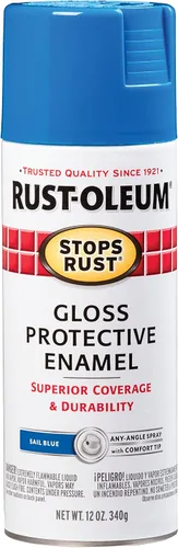 Vista 77 de Rust-Oleum 7776830 - Pintura en aerosol para prevención del óxido, 12 onzas, negro plano