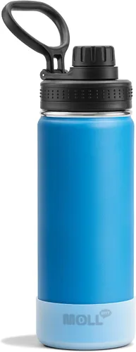 Vista 22 de Botella de agua de 12 oz para niños de acero inoxidable con aislamiento al vacío de boca ancha Botella de agua deportiva - Pequeña botella de agua