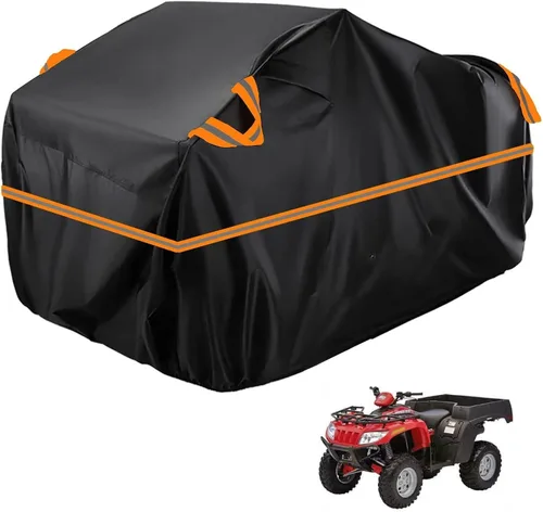 Vista 205 de Cubierta para ATV impermeable compatible con Arctic Cat H1 EFI TRV Cruiser 4x4 2011, cubierta de 210D para vehículos de 4 ruedas, cubierta para quad