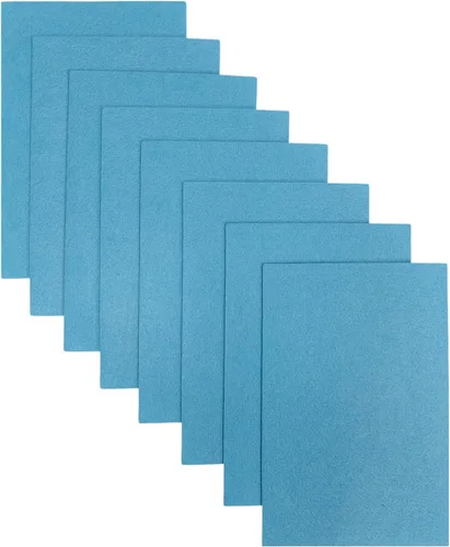 Vista 16 de Jtnohx - Fieltro rígido, hojas de fieltro de 2 mm de grosor para manualidades, cuadrados de tela de fieltro dura de 20,3 x 30,5 cm, 8 piezas