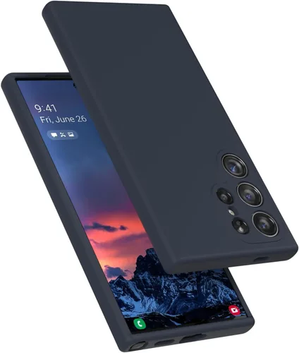 Vista 23 de Diseñado para Galaxy S24+Plus Carcasa, de silicona líquida, de gel, a prueba de golpes, con suave forro de microfibra, compatible con Galaxy S24