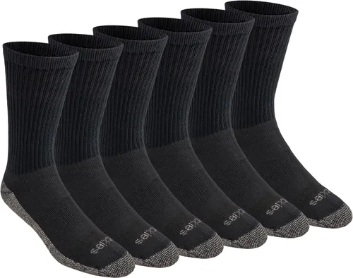 Vista 12 de Dickies Men's Dri-tech Original Moisture Control Crew Socks, Available in M-xxl (6, 12, 18 Pairs)