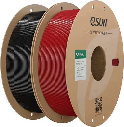 Vista 36 de eSUN Filamento PLA Basic de 0.07 in, naranja, carrete de 2.2 libras 1.anaranjado