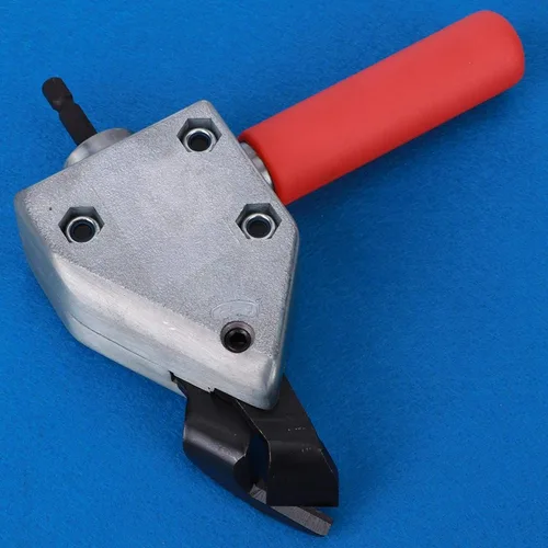 Vista 8 de Cabezal de corte de chapa metálica, accesorio de metal para tijeras de podadoras eléctricas