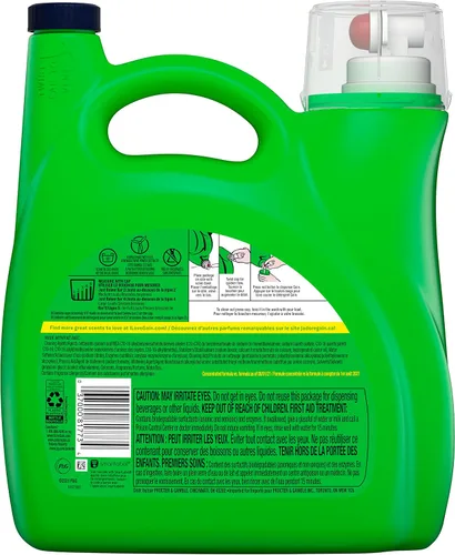 Vista 2 de Gain Detergente líquido para ropa, aroma a lavanda, 154 onzas líquidas, 107 cargas, compatible con HE, detergente líquido para ropa (paquete de 2)
