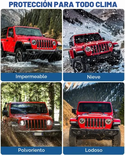 Vista 7 de JOYTUTUS Tapete de carga compatible con Wrangler JL 4XE, protección para todo tipo de clima, forro de carga, resistente, impermeable, sin olor, se