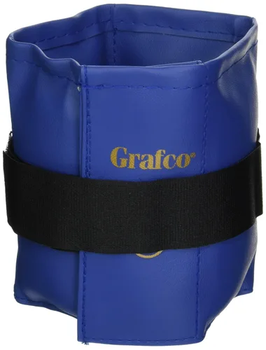 Vista 4 de Graham-Field Peso para ejercicio, 1.5 libras (1.5 lbs), pesas de entrenamiento ajustables para muñeca y tobillo, marrón oscuro, 1893