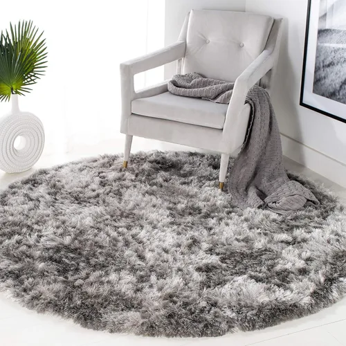 Vista 15 de SAFAVIEH Ocean Shag Collection - Alfombra decorativa, 2 x 3 pies, marfil, hecha a mano, sólida, 2.4 pulgadas de grosor, ideal para zonas de alto