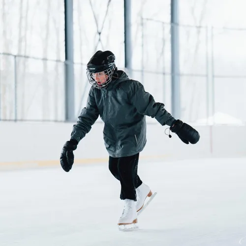 Vista 3 de Jackson Ultima Classic 200/500 Patines de hielo para mujeres y niñas – Patines de patinaje artístico cómodos para patinaje sobre hielo y patinaje