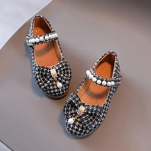 Vista 4 de Zapatos de princesa para niñas sandalias de flores con lazo zapatos de flores huecas sandalias de princesa con suela suave FDDMis zapatos de apoyo
