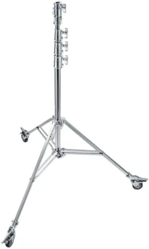 Vista 2 de Godox SA5045 - Soporte de rodillo de 14.75 pies con base plegable, construcción de acero resistente y altura ajustable