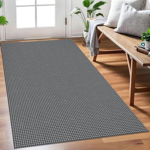 Vista 20 de EARTHALL Alfombra tejida de 2 x 3 pies, lavable para entrada, alfombra trenzada antideslizante, alfombra para puerta interior y exterior, alfombra