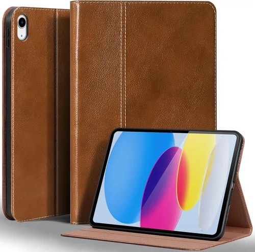 Vista 10 de Funda de cuero Gexmil para iPad (A16) de 11ª generación de 11 pulgadas 2025, funda para iPad de 10ª generación de 10.9 pulgadas 2022, funda