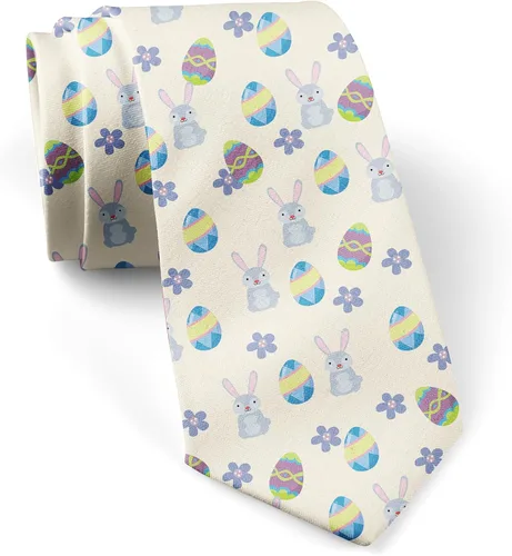 Vista 20 de JUDIAN Corbatas de moda para hombre, corbatas novedosas para cada atuendo IMPRESIÓN DE PATA (ANIMAL PAW PRINT)