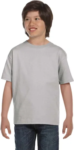 Vista 2 de Hanes Boys Essentials Short Sleeve T-shirt Value Pack, 6-Pack