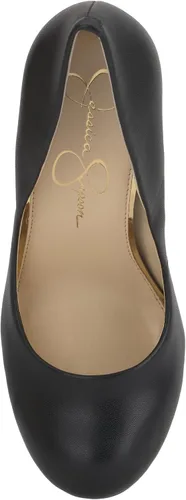 Vista 5 de Jessica Simpson Calie Classic - Zapatos de tacón alto para mujer Negro