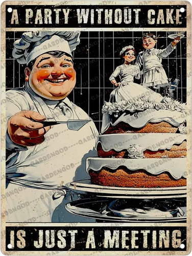 Vista 11 de Cartel de metal divertido Baker Sprinkles Are For Cupcakes Not Toilet Seats Novedoso póster de metal para el hogar, cocina, baño, letrero