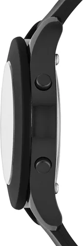 Vista 2 de Skechers Rosencrans Digi - Reloj digital deportivo de cuarzo de plástico y silicona para mujer
