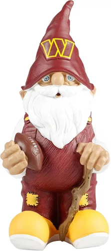 Vista 19 de NFL Resin 11.5" Team Logo Outdoor Garden Statue Gnome