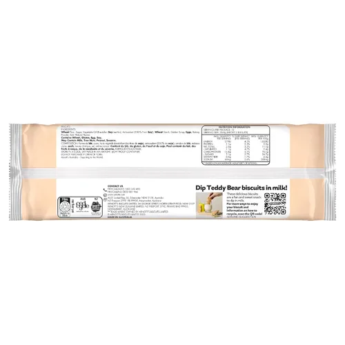 Vista 4 de Arnott's Galletas originales de oso de peluche 8.82 oz.