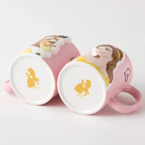 Vista 5 de Disney SAN2519 Beauty and the Beast Bella & Beast Kiss - Taza de 10.1 fl oz (10.1 fl oz)